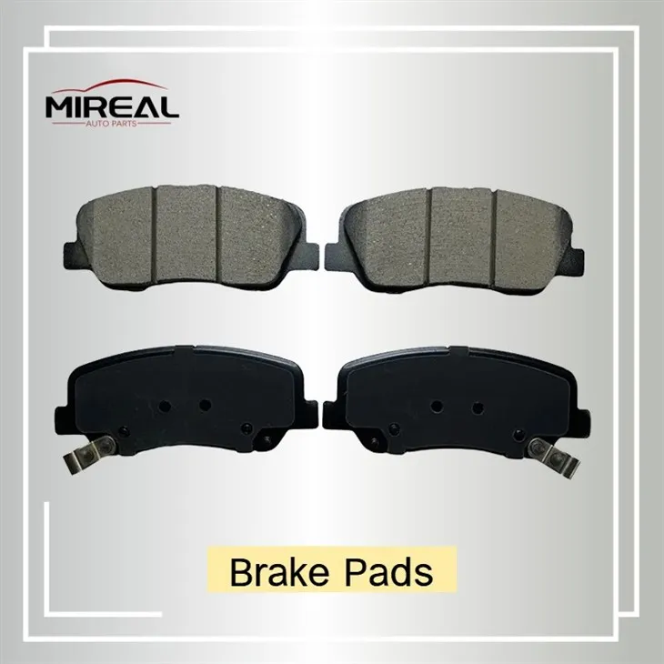 Vähäpölyinen uusi keraaminen kaava Räätälöidyt autotarvikkeet Auton jarrupalat GDB3124:lle